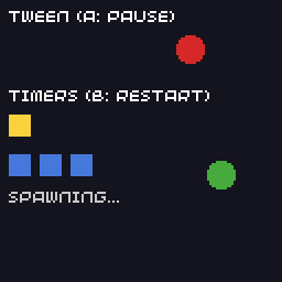 Timers and tweens