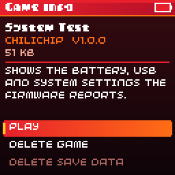 Game info